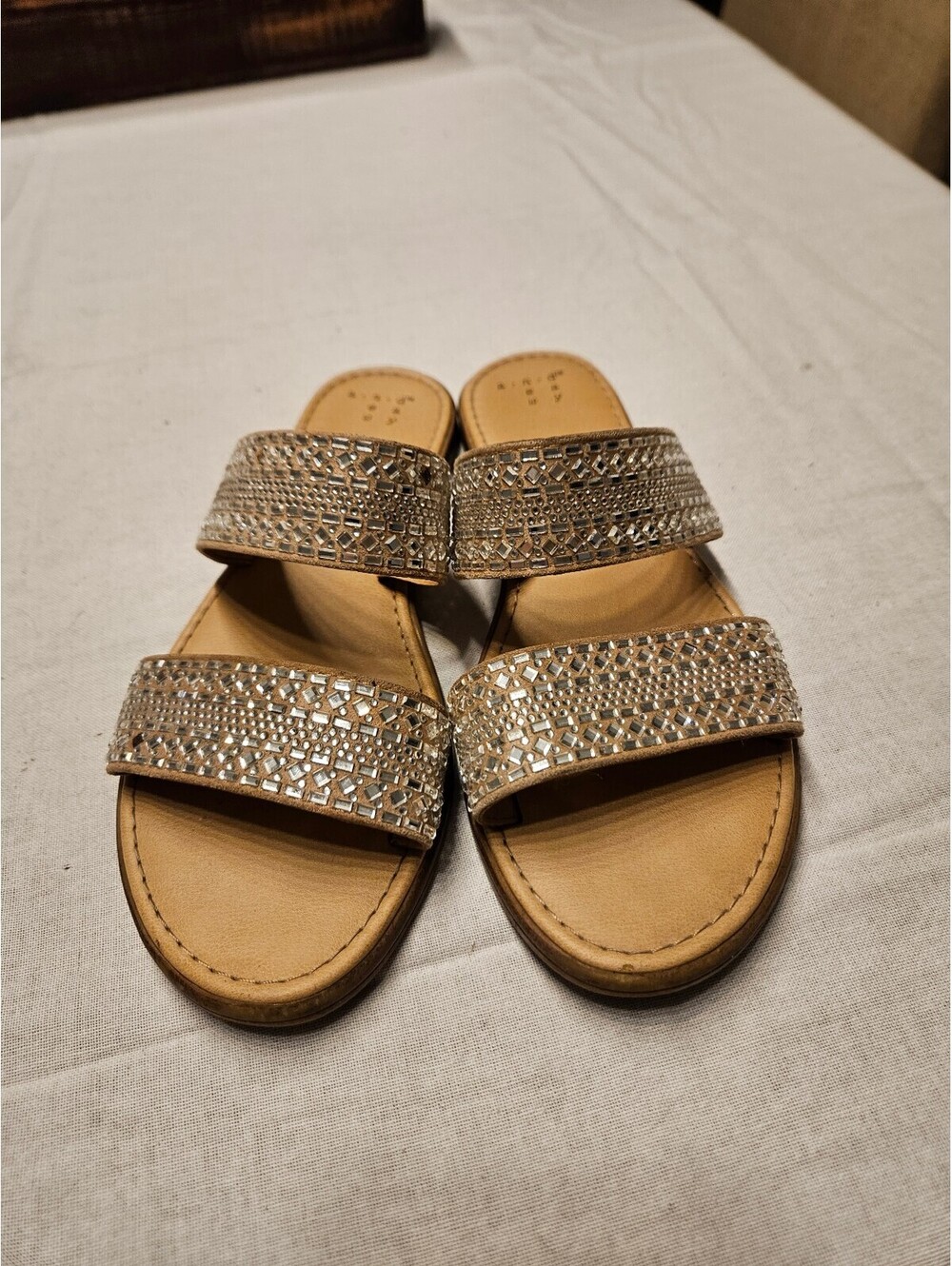 A New Day Kersha Embellished Slide Sandals